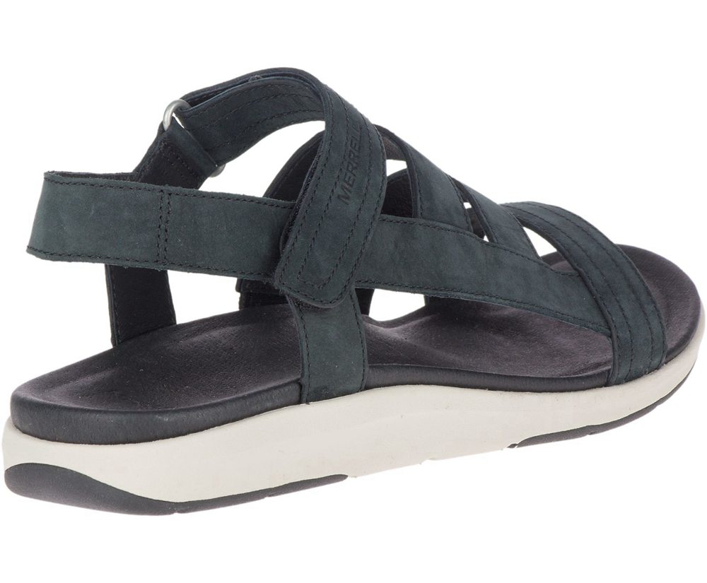 Sandalias Mujer - Merrell Kalari Lore Backstrap - Negras - XKQC-49532